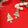 oly-38c3da6fa5e61b0b1aaa1bcc66cb9057 Wholesale Two tone Christmas tree earrings