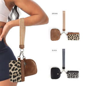 oly-38d22346edc8741f7cddcfaf960e8ebd Wholesale in stock Lulu Style Multi-functional Fashion Women's Wristlet rtable Simple Bank Card Mini Coin Purse Leopard Print PU