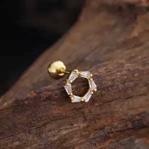 3456 Gold / Ear Studs