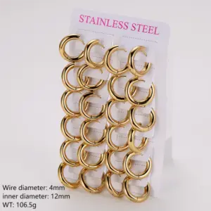 [Gold] Wire Diameter 4mm, Inner Diameter 12mm