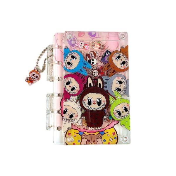 Wholesale Labu A7 loose-leaf acrylic rocking notebook cute girl heart high-value animation student diary