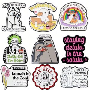 oly-38e04f8c5614416a0919b2f8040c5007 Wholesale Quote Brooch Cartoon Metal Badge Accessories