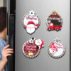 Wholesale 3D Christmas Countdown Photo Frame Magnetic Fridge Magnet