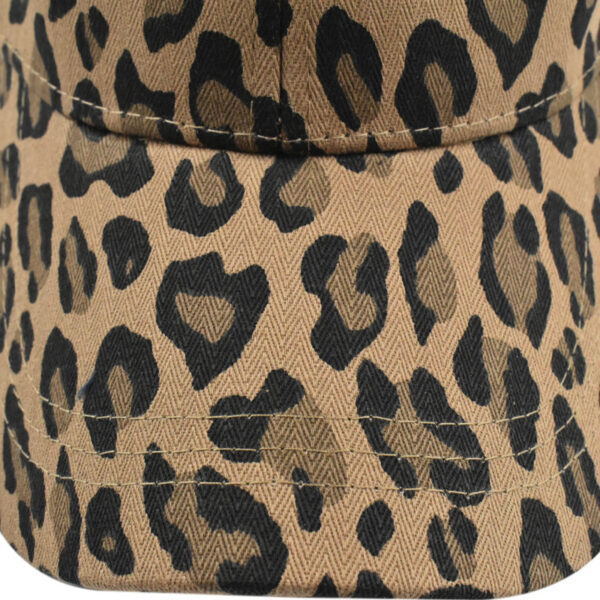oly-38e8070d85f025e7341e5404c312721d Wholesale dome hat men and women leopard print baseball cap outdoor sunshade fashion all-match ins cap