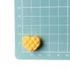 Wholesale Checkered heart-shaped dopamine heart-shaped beads