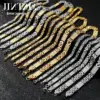 Wholesale Trendy Titanium Steel Necklace Bracelet Set For Men Stainless Steel U-Shape Fashion Jewelry Unisex Gold Plated Quadrilateral Craft