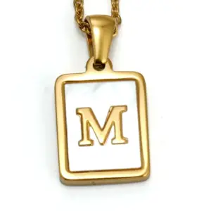 Square White Shell M