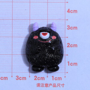 Cartoon monster-Black