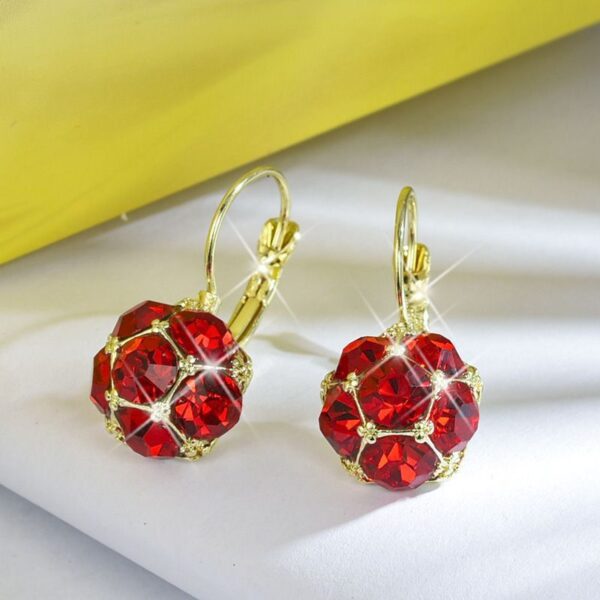 oly-3933d391be490ad321c99a962e62ca09 Wholesale Purple Crystal Ear Buckle Women's Exquisite Light Luxury Fashion Earrings Fashion High-end Sense Spring and Summer Earrings