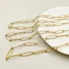 Wholesale Jewelry INS Style Printing 304 Stainless Steel Gold Plated Plating Chain Stainless Steel Necklaces