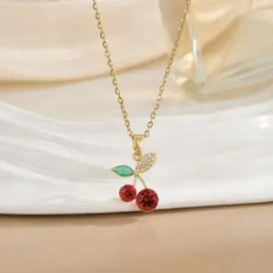 Fashion Cherry Necklace 5
