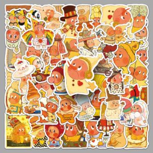 Wholesale 50pcs/pack Cute Cartoon Waterproof Decorative Water Bottle Phone Case Stickers OLY Exclusive