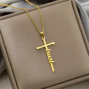 Gold--Trust (Necklace)