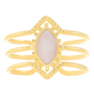 10 18K Real Gold Loose Spacer Bead DZ-435-03