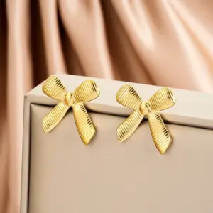 E1403-A (Gold Stud Earrings Pairs)