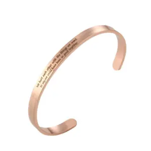 G2549 Rose Gold We Hurt Each Other with the Things