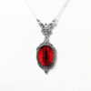 oly-397dd8a5ae6ae469e539464b486cce99 Wholesale gothic blood cat's eye charm necklace vampire relief retro choke factory direct sales