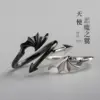 Wholesale Copper Plating Geometric No Inlaid Copper Rings