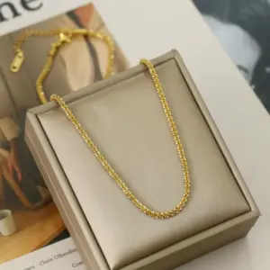 [H6039] Starry Necklace / Gold