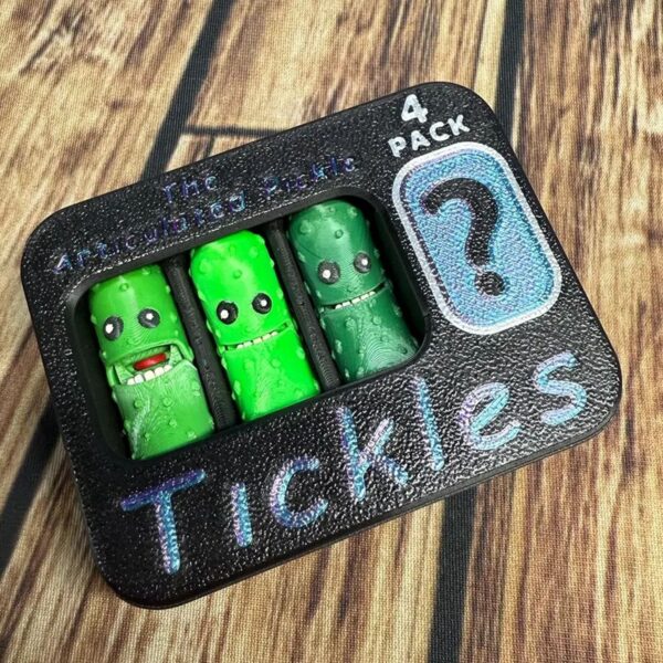 Wholesale 3D Printed Pickled Cucumber with Open Mouth, Cross-Border New Product Pickle Mystery Jar, Pickle Mystery Jar