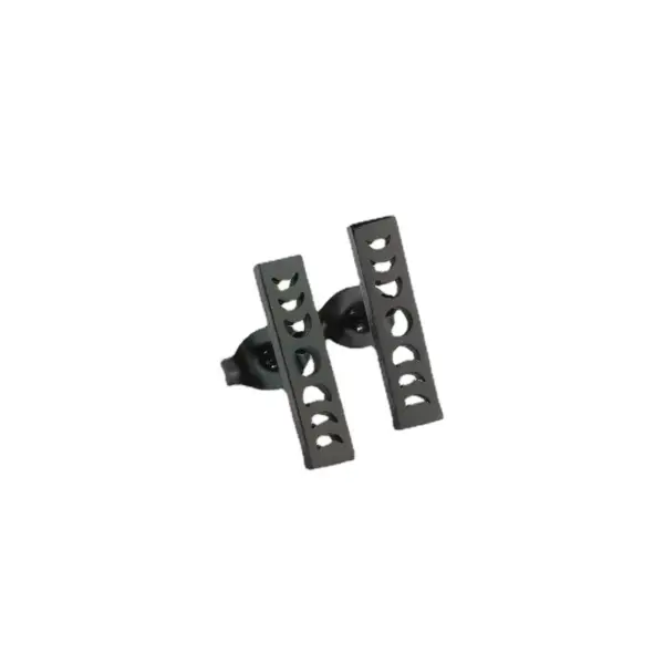 Wholesale PVD Coated 18K Gold Real Gold Plated Sun Moon 304 Stainless Steel Fashion Waterproof Non Tarnish Ear Studs