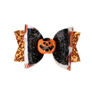 Halloween Accessories Three-Layer Hairpin Pumpkin