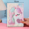 Wholesale Unicorn Cute Stuffed Notebook A5 Girly Heart