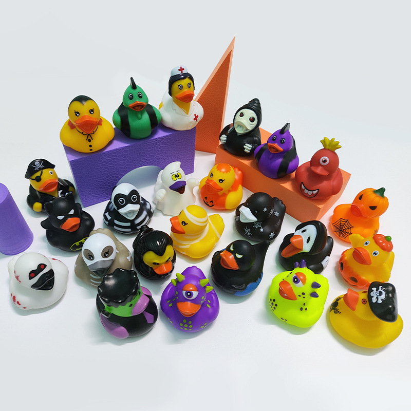 Wholesale Cross-Border Manufacturer St Duck Party Decoration Water Toys Duck Gifts Amazon Little Yellow Duck