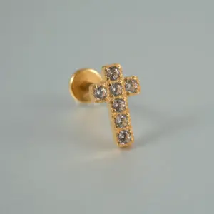 #5 Gold / Rod Thickness * Rod Length 1.2x8mm