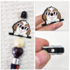 oly-39ab254939a930c133ce8330264c773f Wholesale Cute Cartoon Dog Decorative Soft Rubber Double-Sided Beads