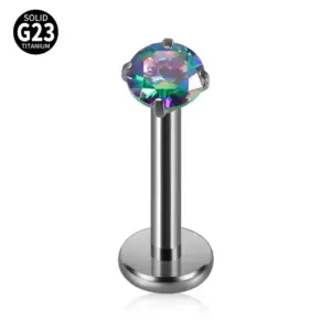 Colorful round Zircon (3mm) / 1.2x8mm