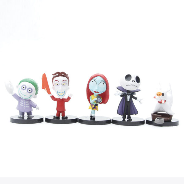 Wholesale 10 Glowing Night Jack Skellington Figures, Car Ornaments, Bobblehead Doll Models to Play with