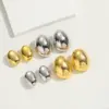 Wholesale 1 Pair Classic Style Solid Color Asymmetrical Plating Copper 14k Gold Plated Ear Studs