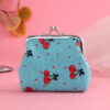 Wholesale Small fresh canvas-free fabric buckle coin purse
