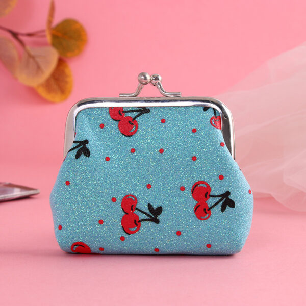Wholesale Small fresh canvas-free fabric buckle coin purse
