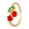 oly-39c6217e8700a8aa6af4df7998152381 Wholesale Sweet Love Cherry Open Ring