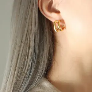 F660-Gold Earrings