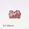 oly-39e9bdc1e273cc4a9452e740dd36279e Wholesale pink cross-border cartoon peach heart bag acrylic pin