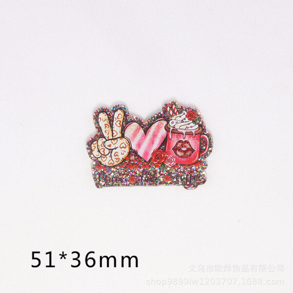 oly-39e9bdc1e273cc4a9452e740dd36279e Wholesale pink cross-border cartoon peach heart bag acrylic pin