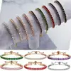 Fashion Round Copper Plating Inlay Rhinestones Bracelets 1 Piece