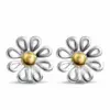Wholesale 1 Pair Simple Style Chrysanthemum Plating Copper Ear Studs