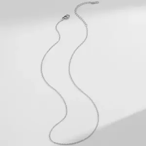 Steel Color Cross Chain