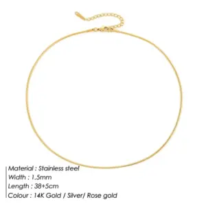 Gold 1.5mm-38 + 5cm