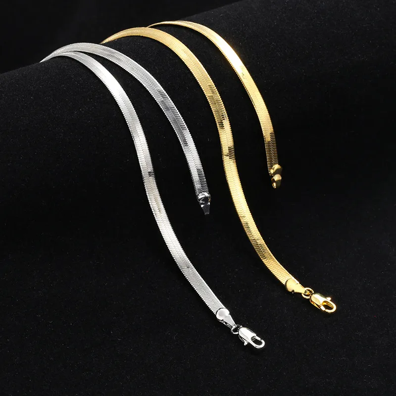 Wholesale Fashion Solid Color Stainless Steel Necklace Stainless Steel Necklaces