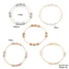 Geometric Beaded Steel Fashion Bangle