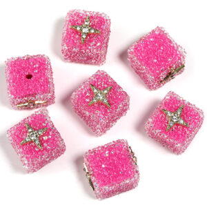 Little Star - Rose Red / 17mm