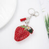 oly-3a425a9dd758fb981fd23093499a2dfd Wholesale Diamond studded strawberry keychain