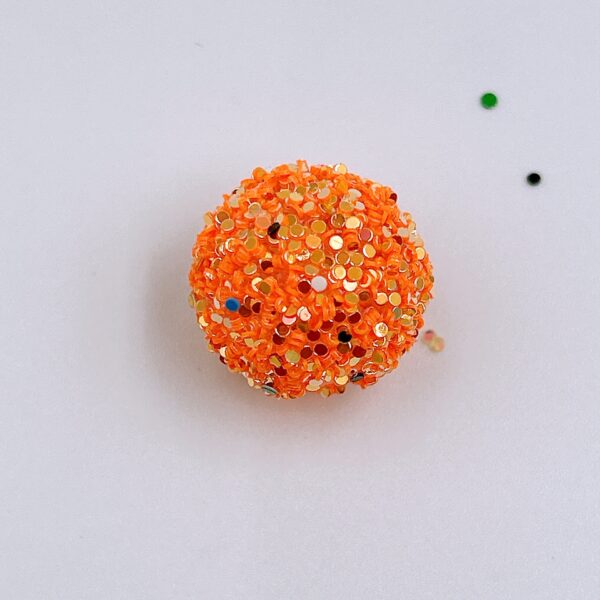 oly-3a42b9e2e9cc9d3f253313190ab5213a Wholesale Acrylic iridescent sequined through-hole beads