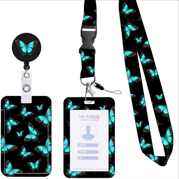 oly-3a748994dbc0ae14fa260a2fdbeef19d Wholesale phone ID lanyard push slide cover card sle telescopic buckle Badge clip