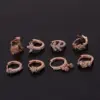 Ear Cartilage Rings & Studs Animal Copper Inlaid Zircon